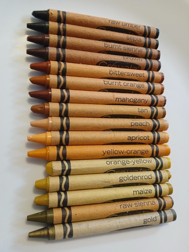 Lot crayola crayons rare - lot,
