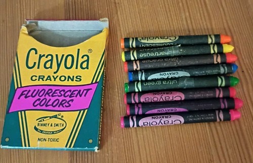 Vtg crayola crayons - vtg,